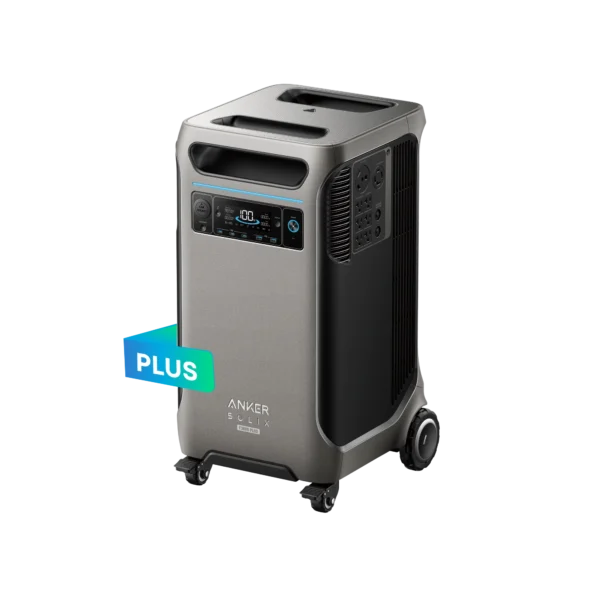 Anker SOLIX F3800 Plus Portable Power Station - 3,840Wh | 6,000W