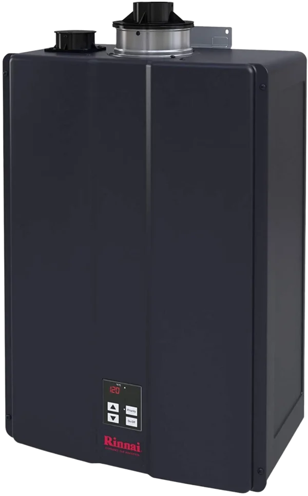 Rinnai CU199iP 11 GPM Indoor Commercial Liquid Propane LP Condensing Tankless Water Heater New