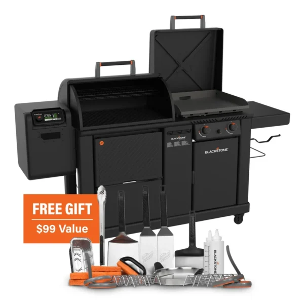 22" XL Griddle Pellet Grill Combo